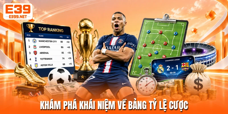 Khám phá khái niệm về bảng tỷ lệ cược