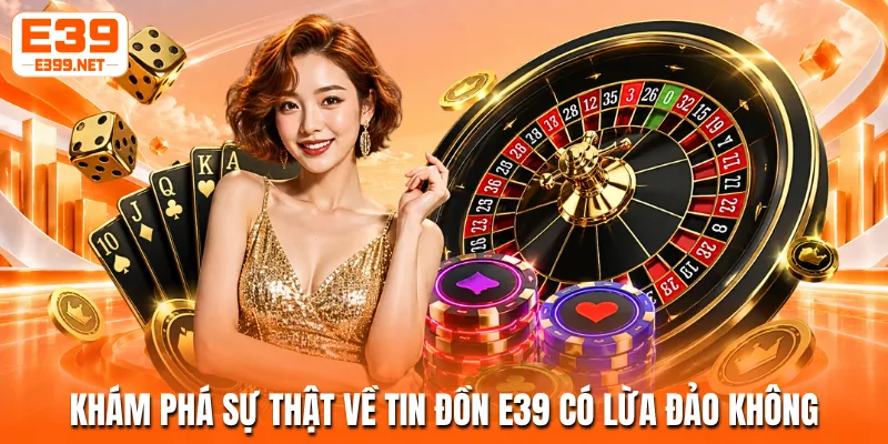Khám phá sự thật về tin đồn E39 có lừa đảo không