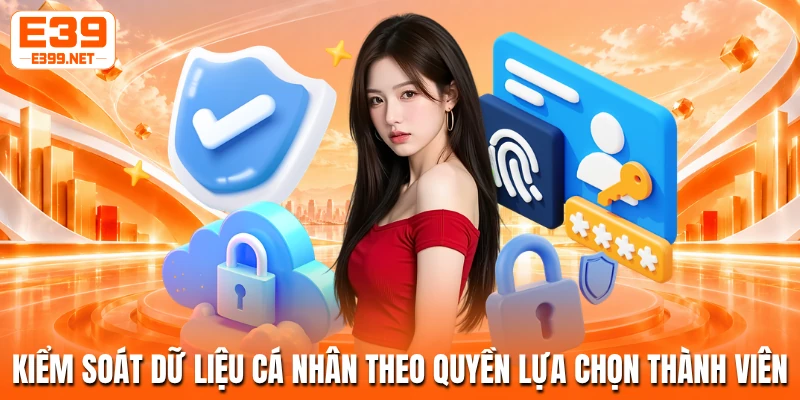 Kiểm soát dữ liệu cá nhân theo quyền lựa chọn thành viên