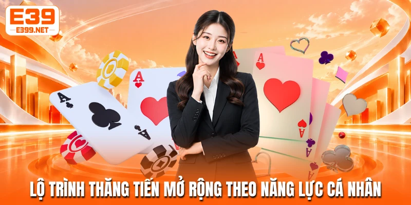 Lộ trình thăng tiến mở rộng theo năng lực cá nhân